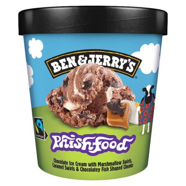 Ben & Jerry's Ice Cream Phish Food