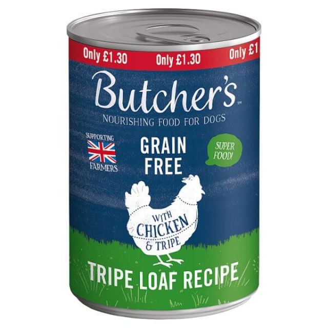 Butcher's Nourishing Food for Dogs with Chicken & Tripe
