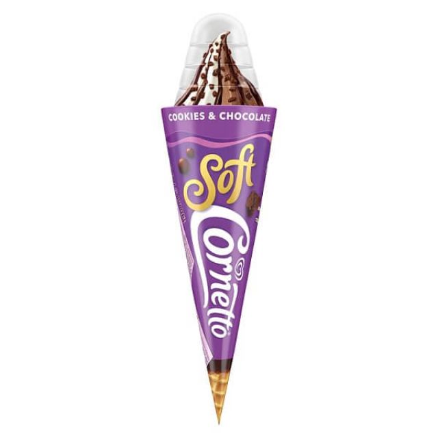 Cornetto Soft Ice Cream Cone Cookie & Chocolate