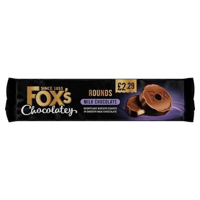 Fox's Fabulous Chocolatey Milk Chocolate Rounds