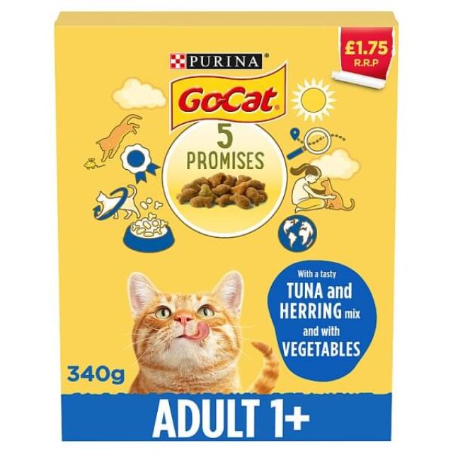 GO-CAT Herring and Tuna Dry Cat Food