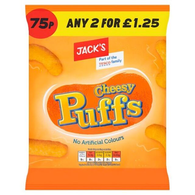 Jacks Cheesy Puffs