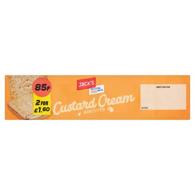 Jack's Custard Creams Biscuits