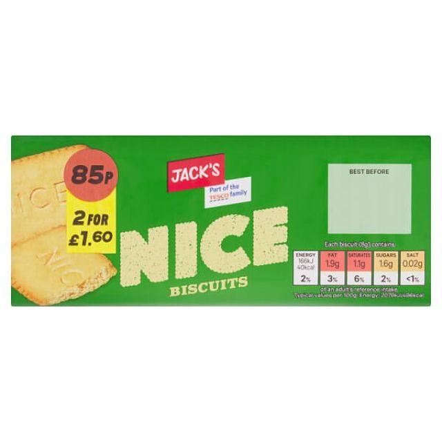 Jacks Nice Biscuits