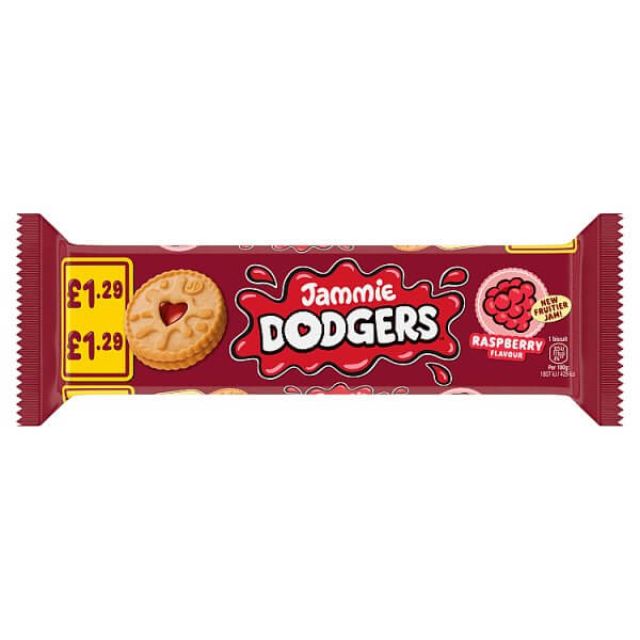 Jammie Dodgers Raspberry Flavour