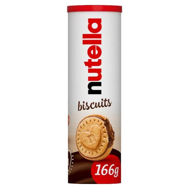 Nutella Hazelnut Chocolate Spread Filled Biscuits Tube