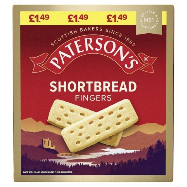 Paterson's Shortbread Fingers