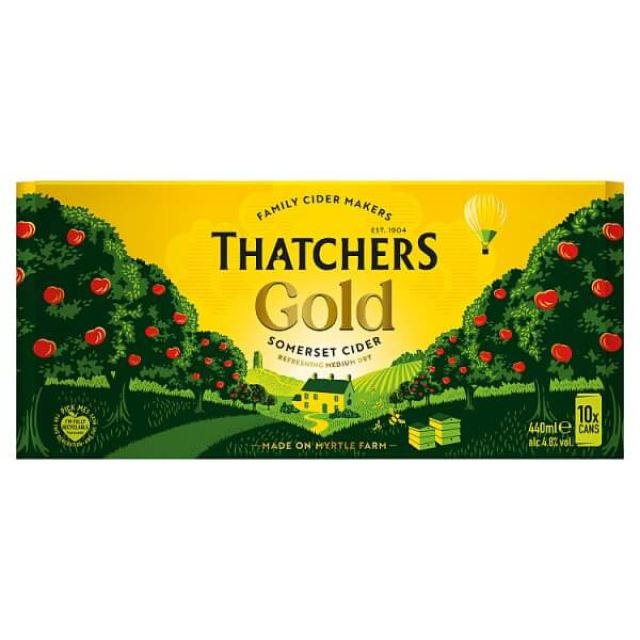 Thatchers Gold Somerset Cider
