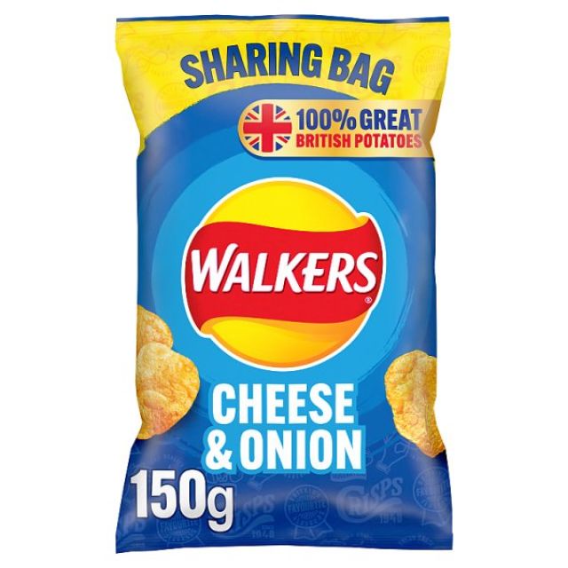 Walkers Cheese & Onion
