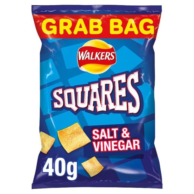 Walkers Squares Salt & Vinegar Grab Bag