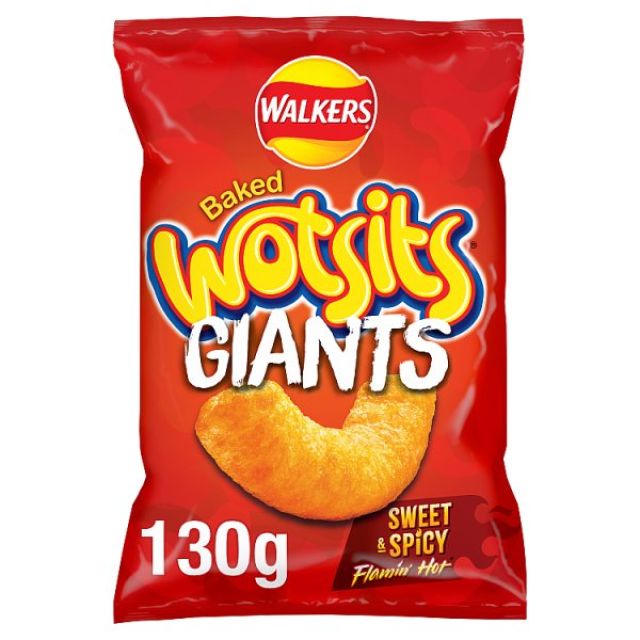 Walkers Wotsits Giants Sweet & Spicy Sharing Snacks
