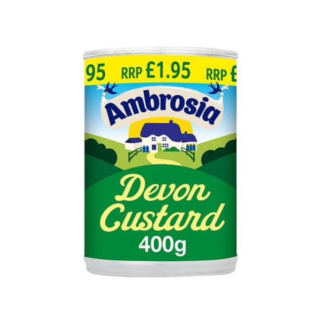 Ambrosia Ready To Serve Devon Custard Can
