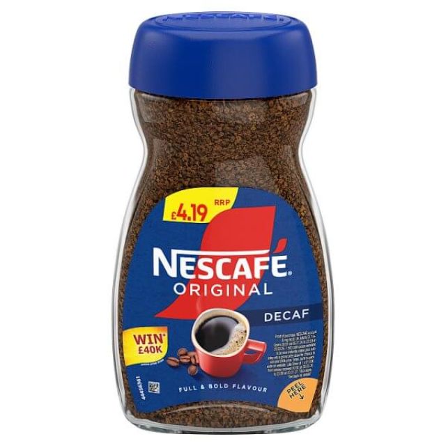 Nescafe Original Decaf Instant Coffee